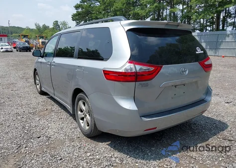 2018 Toyota Sienna Le 8 Passenger from USA, damaged, VIN 5TDKZ3DC1JS910324